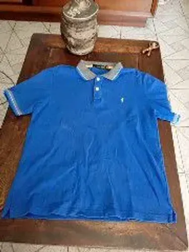Camisa POLO da ZOOMP. Azul. M