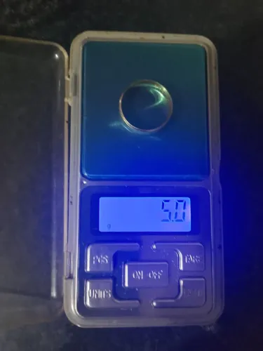 Aliança de ouro 18k maciça