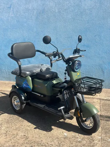 Triciclo Elétrico 1000w 3 pessoas