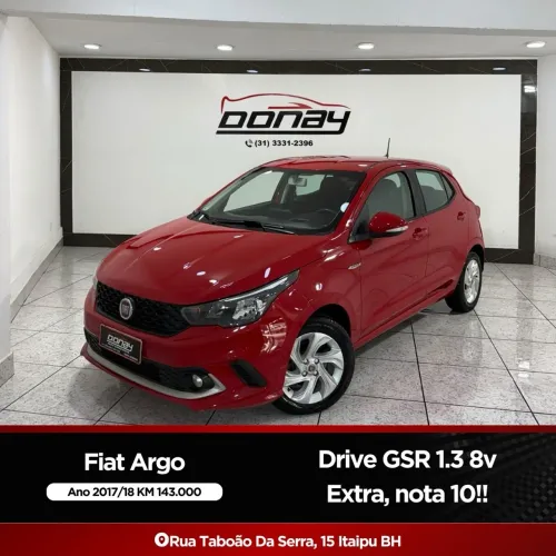 Fiat Argo Drive GSR 1.3 8V Flex 2018
