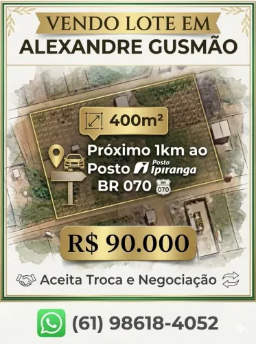 Vendo lote 400m 