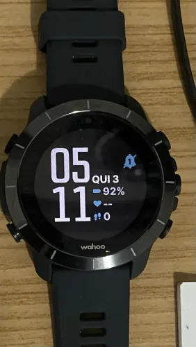 Relógio Wahoo esportivo com GPS