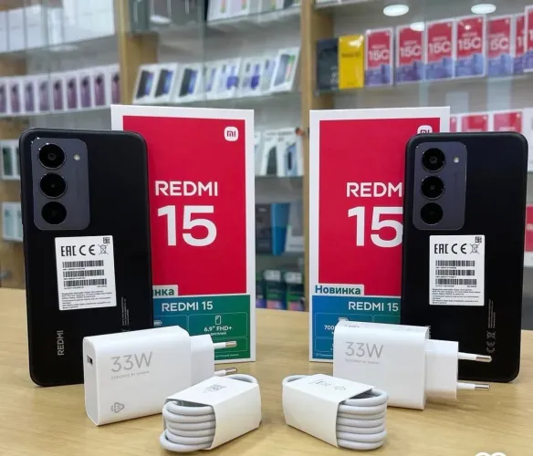Redmi 15 256gb - Novo na caixa 1 ANO GARANTIA