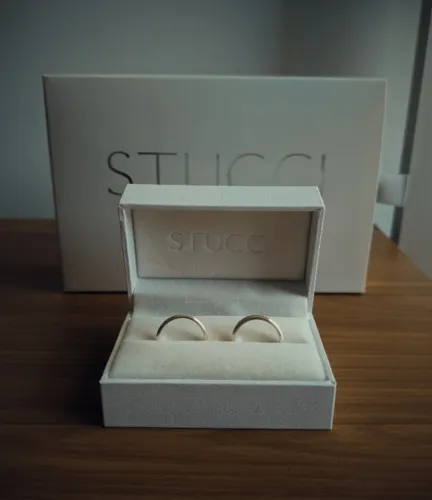 Alianças Stucci Prata 950 Original + Caixa e Certificado