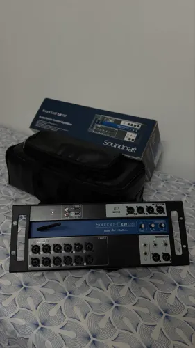 Mesa Digital Soundcraft Ui16 Zerada + Bag + Caixa | Wi-Fi 16 canais