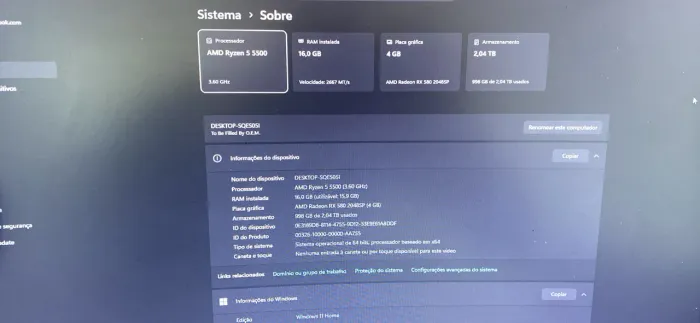 Troco pc gamer por caiaque