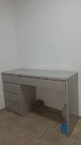 Penteadeira 5 Gavetas Off White