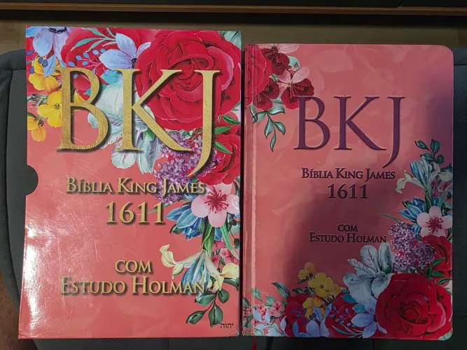 Bíblia King James 1611 com Estudos Holman