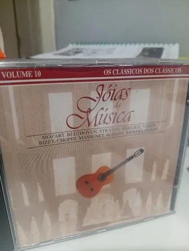 CDs de música clássica .