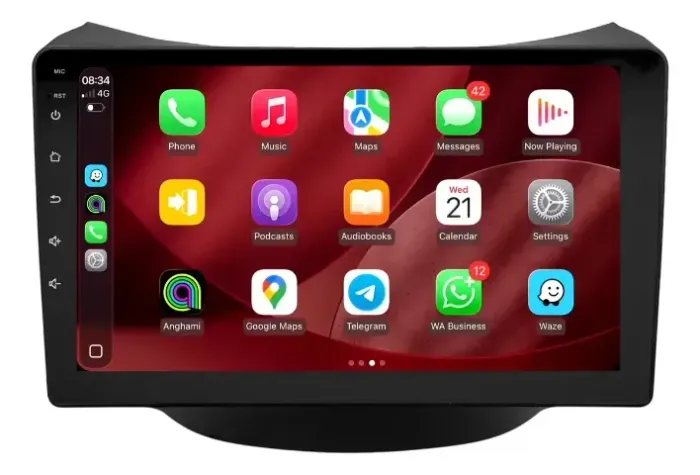 Multimidia mp5 9 polegadas Wintech Hb20  Carplay e android auto sem fio