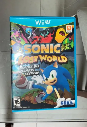 Sonic Lost World Deadly Six Bonus Edition - Wii U - Físico