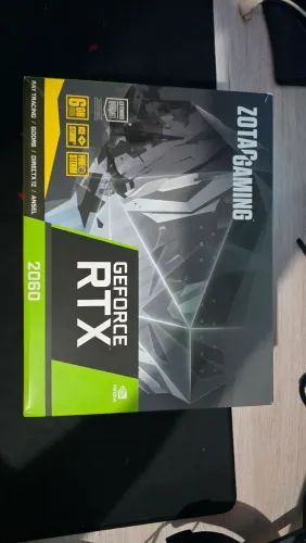 Placa de vídeo RTX 2060