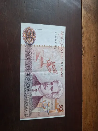 Nota antiga 50 cruzados