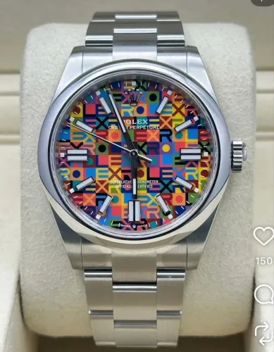 Vendo relógio Rolex yoster perpetual automático na caixa original completa