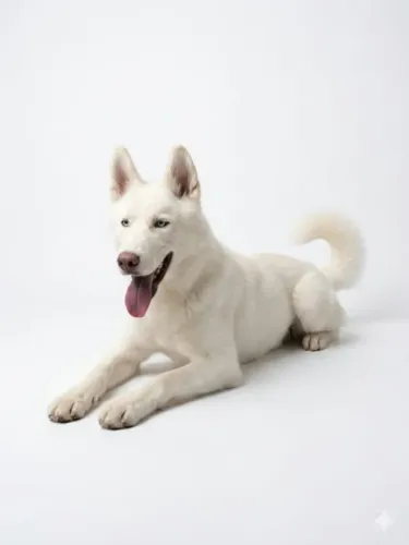 Husky Siberiano (6 Meses) - Olhos Azuis, Super Dócil e Vacinado