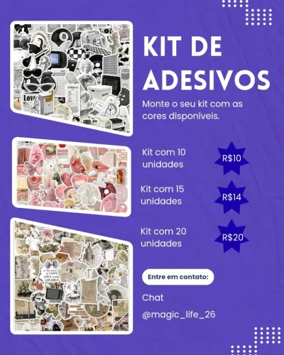 Kit de Adesivos