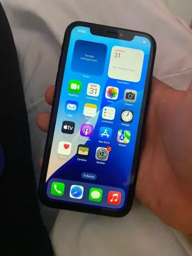 iPhone x 64 GB r todo original com nota fiscal 
