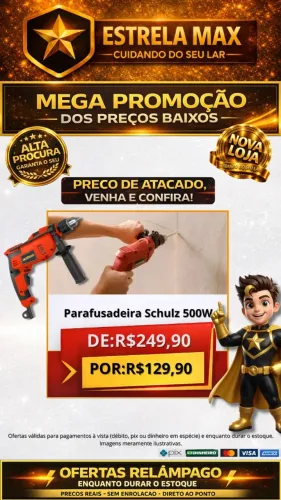 Furadeira Schulz 500w