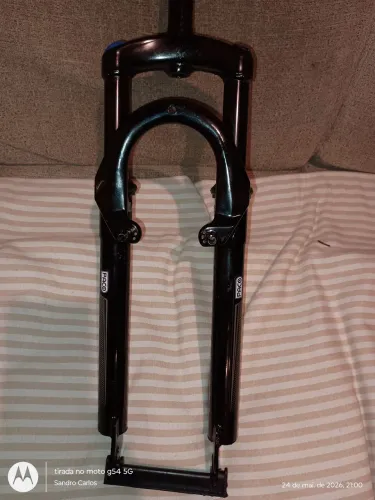 Amortecedor bicicleta aro 26 com rosca garfo 21.1mm