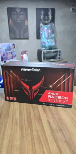 Placa de Vídeo RX6900 XT 16GBD6 PowerColor Red Devil [ LACRADA COM NOTA FISCAL ] <br>