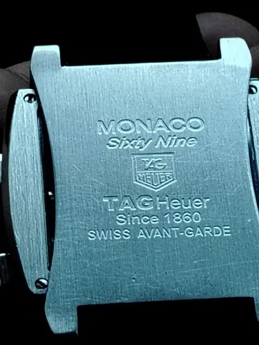 Relógio tag heuer raro sixty nine Mônaco praticamente novo na conservação