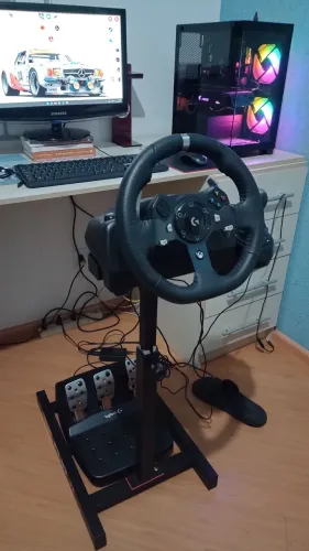 Volante + pedal + câmbio 