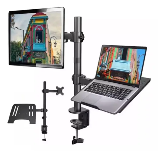 Suporte Articulado Duplo para Monitor