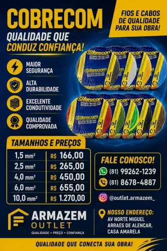 Fio todos os tamanhos 