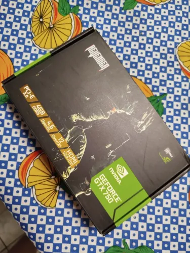 Placa de vídeo GTX 750 4gb Revenge.