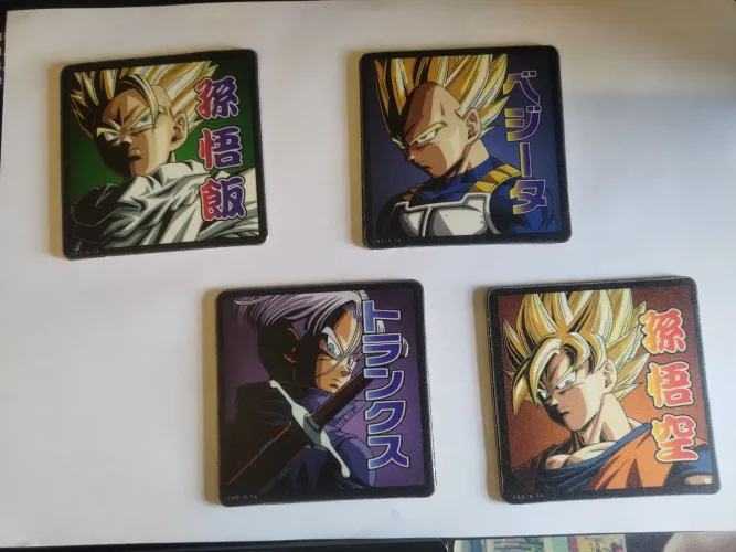 Porta copos dragonball z