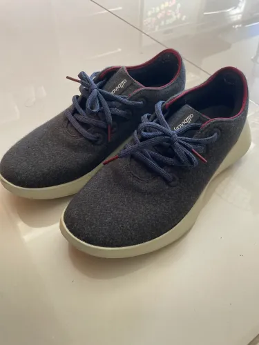 Adidas allbirds lã impermeável usado duas vezes super conservado