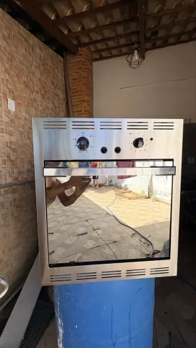 Forno de embutir a Gás Venax 50 litros em inox