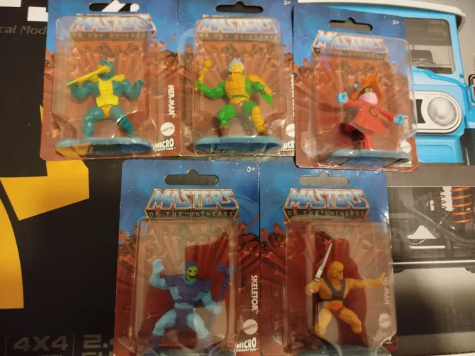 Coleção miniaturas he man