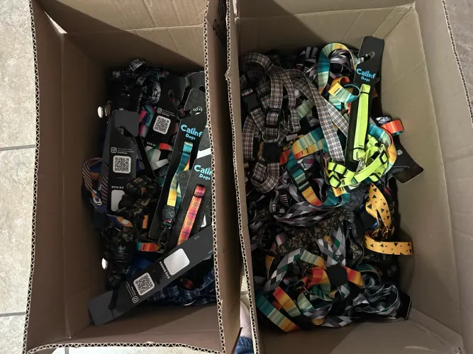 Peitoral e guia de pet a pronta entrega