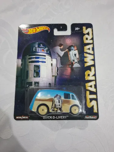 Hot Wheels Premium - Quick D-Livery R2-D2 Star Wars.