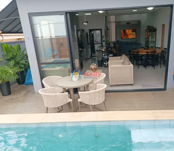 Casa em Condomínio para Venda em Presidente Prudente, Porto Bello Residence, 3 dormitórios