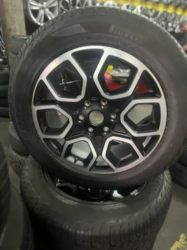 Rodas Ranger aro 20 + pneus Pirelli novos