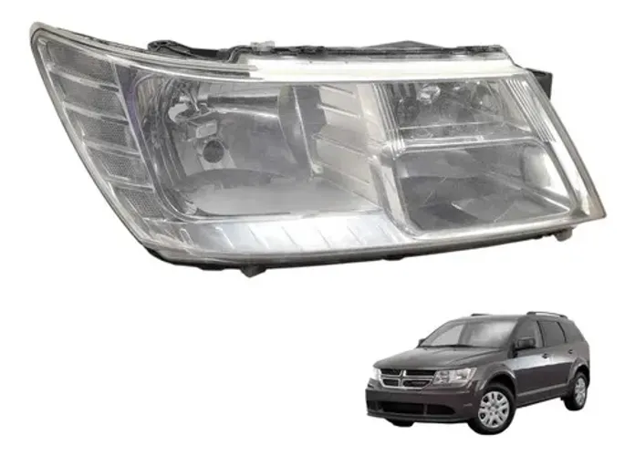 Farol Lado Direito Dodge Journey 2010 Direito/passageiro