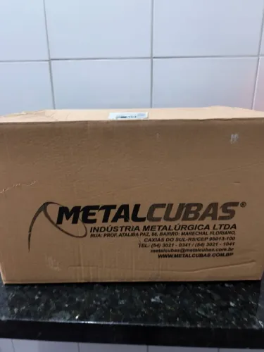 Fritadeira Elétrica Metalcubas FRCE3 Inox 3L 220V - NA CAIXA