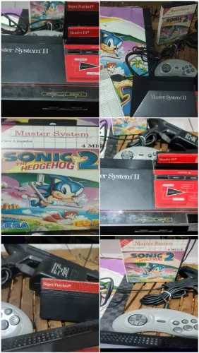Master system 2 com Alex Kidd na memória, descrição*