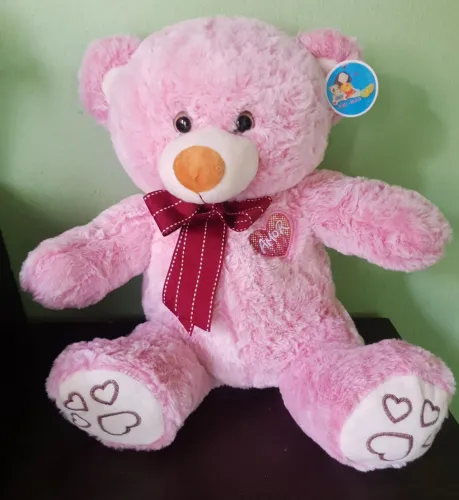 Urso Pelúcia 40cm (sentado) 30cm largura