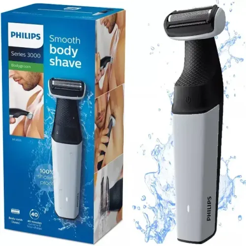 Depilador sem fio Philips Bodygroom preto