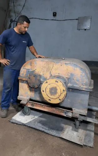 Redutor grande porte