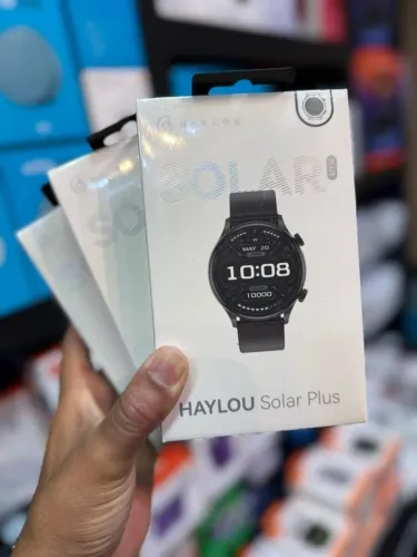 Relógio Haylou Solar Plus Preto novo