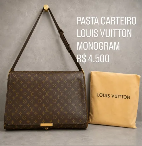 Pasta Carteiro Louis Vuitton