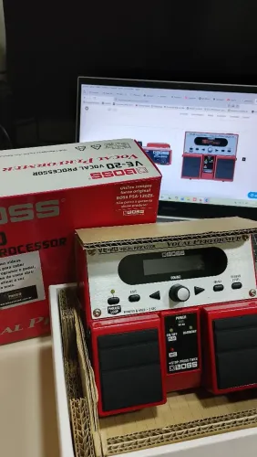 BOSS VE-20 Novo Nunca foi Usado | Pedal de Voz pra Culto | Manaus / Na caixa