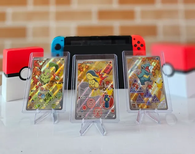 Trio de johto Parceiros iniciais 2