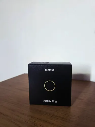 Anel Samsung Galaxy Ring 11 Gold, Lacrado, NF, Garantia
