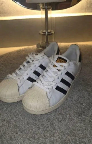 Tênis Adidas Superstar Originals Branco Tam. 43 Unissex Semi Novo