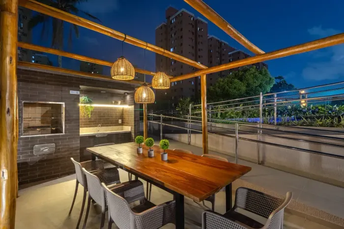 (RCR) 3 quartos | Varanda Gourmet integr. a cozinha | Novo | Liberdade Life Club